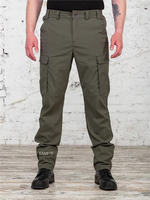 Брюки Вервольф Discovery карго softshell олива 438-003