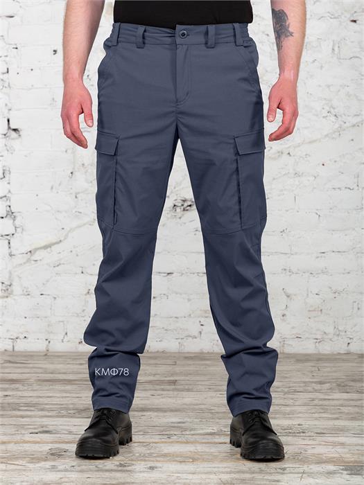 Брюки Вервольф Discovery карго softshell синий 438-002