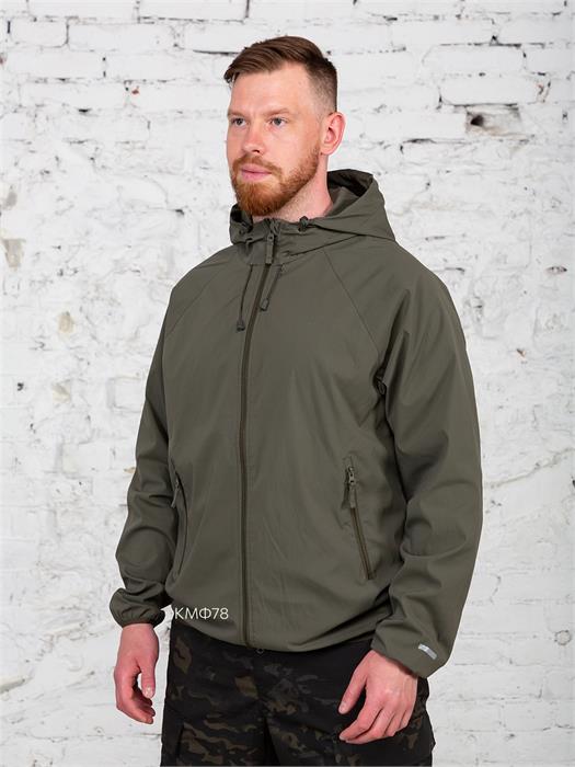 Ветровка Вервольф Бриз softshell олива 764-003
