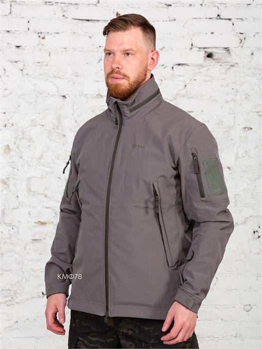 Куртка Новатекс 7.62 Фантом softshell серая kur-nvtx-fntm/сер