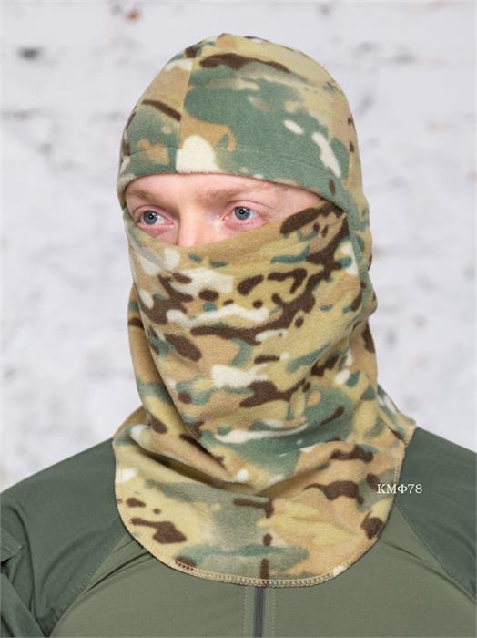 Балаклава КМФ78 флисовая мультикам kmf-BLK-flee/mlt