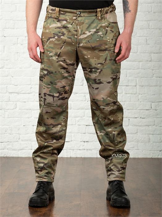 Брюки БАРС Каскад softshell мультикам 6558236545874793