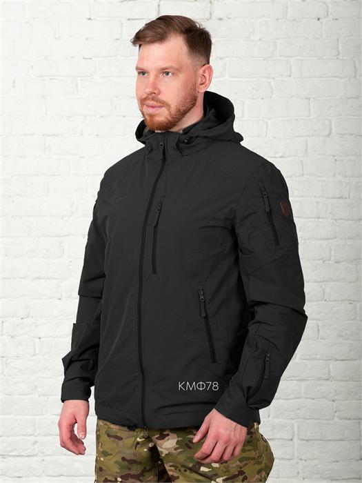 Куртка Вервольф Shark light softshell черная 762-011