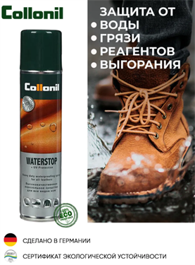 {{photo.Alt || photo.Description || 'Спрей COLLONIL Waterstop Spray водоотталкивающий универсальный защитный 400 мл'}}