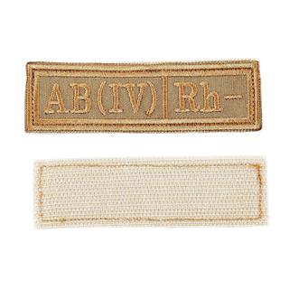 {{photo.Alt || photo.Description || 'Шеврон Группа крови AB (IV) Rh- прямоугольник 2,5х9 см coyote'}}