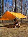 Тент КМФ78 туристический 285х330 оранжевый kmf-tent/ora