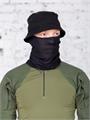 Бандана-труба шарф-трансформер (Бафф) бесшовный черный buff-kmf/blk