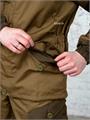 Костюм БАРС Рыси Горка-3 Лайт ткань смесовая на флисе хаки г-бр-3лФ/хаки