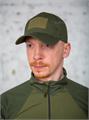 Бейсболка КМФ78 тактическая рип-стоп с велкро олива BB/oliv