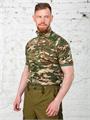 Рубашка К-Спец тактическая боевая с коротким рукавом 100% хлопок мультикам рубТ-КР-хлоп/млт