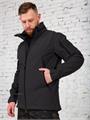 Куртка Новатекс 7.62 Фантом softshell черная kur-nvtx-fntm/чрн