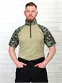 Рубашка К-Спец тактическая боевая с коротким рукавом тиси зеленый пиксель RUow8Js6h8CYzaFOZV-7s1