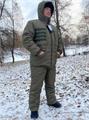 Костюм Тайгер Горка Егерь ткань Кошачий глаз мембрана на флисе с MOLLE (до -45 С) хаки НФ-00022923