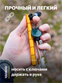 Брелок-куботан КМФ78 явара стеклобой золотистый брел-куб-Т/зол