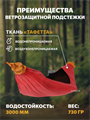 Подстежка Rebel Gears ветрозащитная для туристического гамака 3.0 красная podstezka/крас