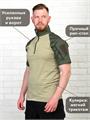 Рубашка К-Спец тактическая боевая с коротким рукавом рип-стоп олива рубТ-КР-РС/олив