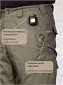 Брюки-карго КМФ78 Колоброд Лес BDU тактические рип-стоп олива Б-КЛБ-РС24/олив