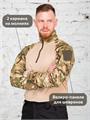 Рубашка К-Спец тактическая боевая облегченная с длинным рукавом тиси мультикам рубТ-ТИСИ/млт