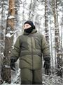Костюм Тайгер Горка Егерь ткань Кошачий глаз мембрана на флисе (до -45 С) хаки НФ-00021972