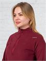 Куртка-толстовка Новатекс PAYER Архон женская флисовая марсала 4660335513512