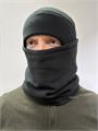 Шарф-труба КМФ78 Тур снуд удлиненный флисовый черный шарф/удл-чрн