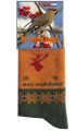 Термоноски NordKapp AVI-Outdoor 519-H хаки арт.519-H