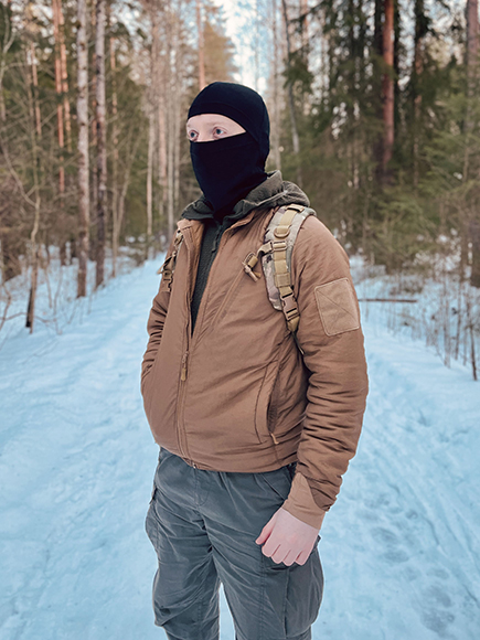Хлопковые балаклавы с лайкрой